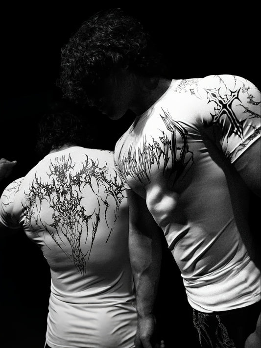 BreatheDivinity 2025 Compression T-Shirt XS-XXL – Muscle Fit, Quick-Dry, Unisex