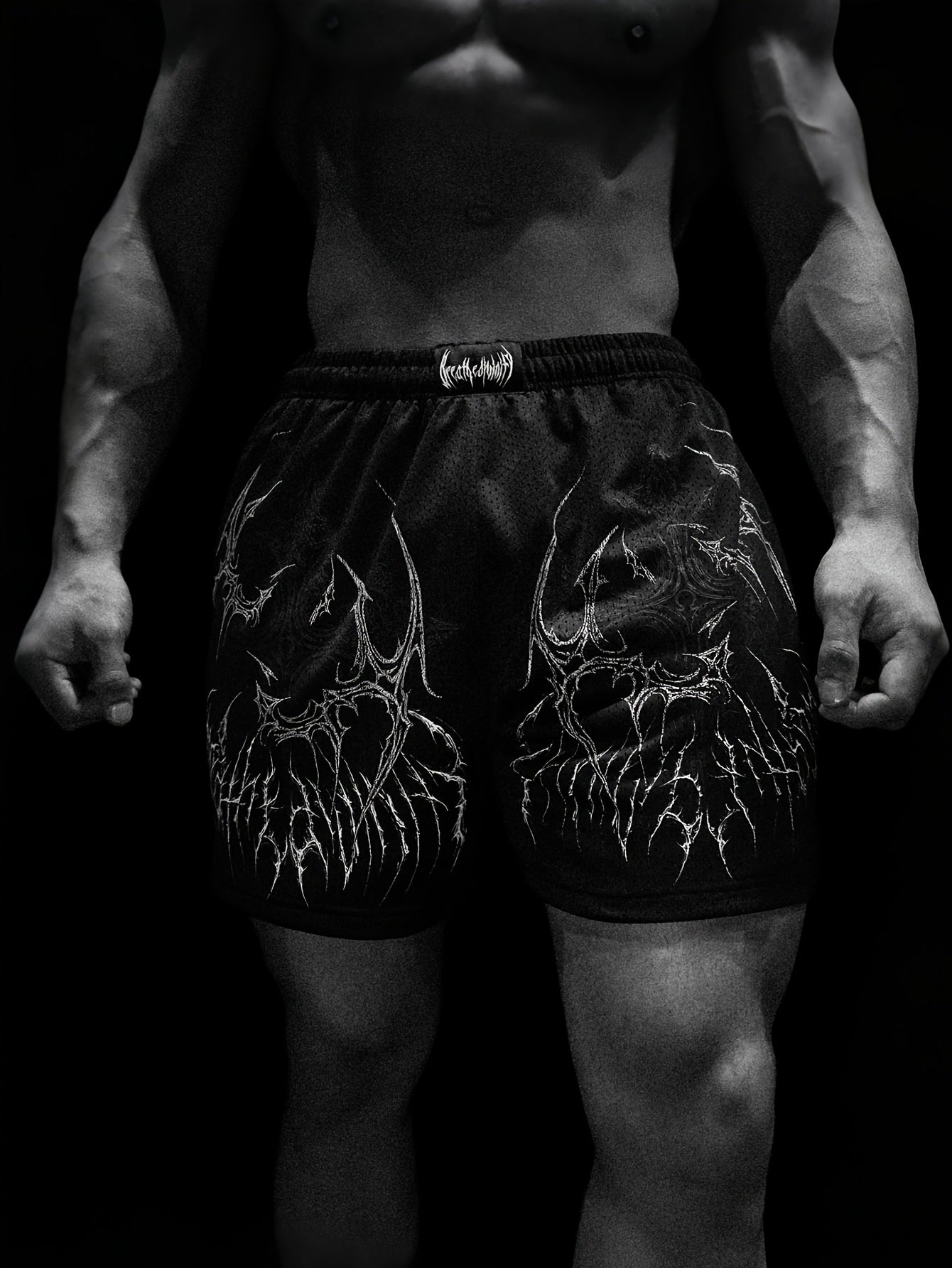 Men’s Red & Black 2-Piece Summer Set – Breathable Loose-Fit T-Shirt & Sports Shorts