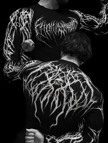 BreatheDivinity Compression Long Sleeve – Quick-Dry Muscle Fit (S–XXL)  If you want even shorter / more aggressive: