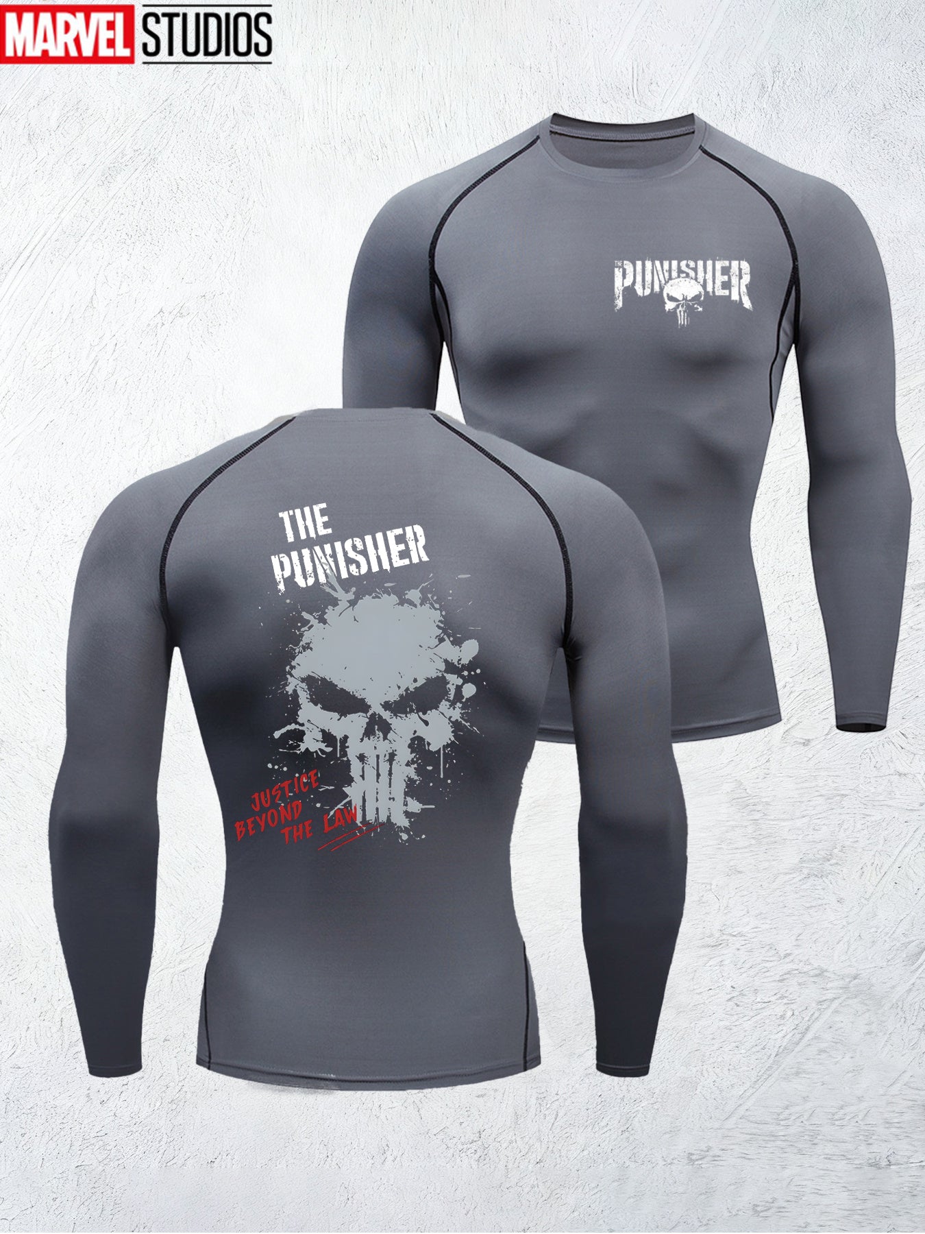 Men’s Double-Sided Compression Long Sleeve Shirt – Slim-Fit Breathable Performance Training Top