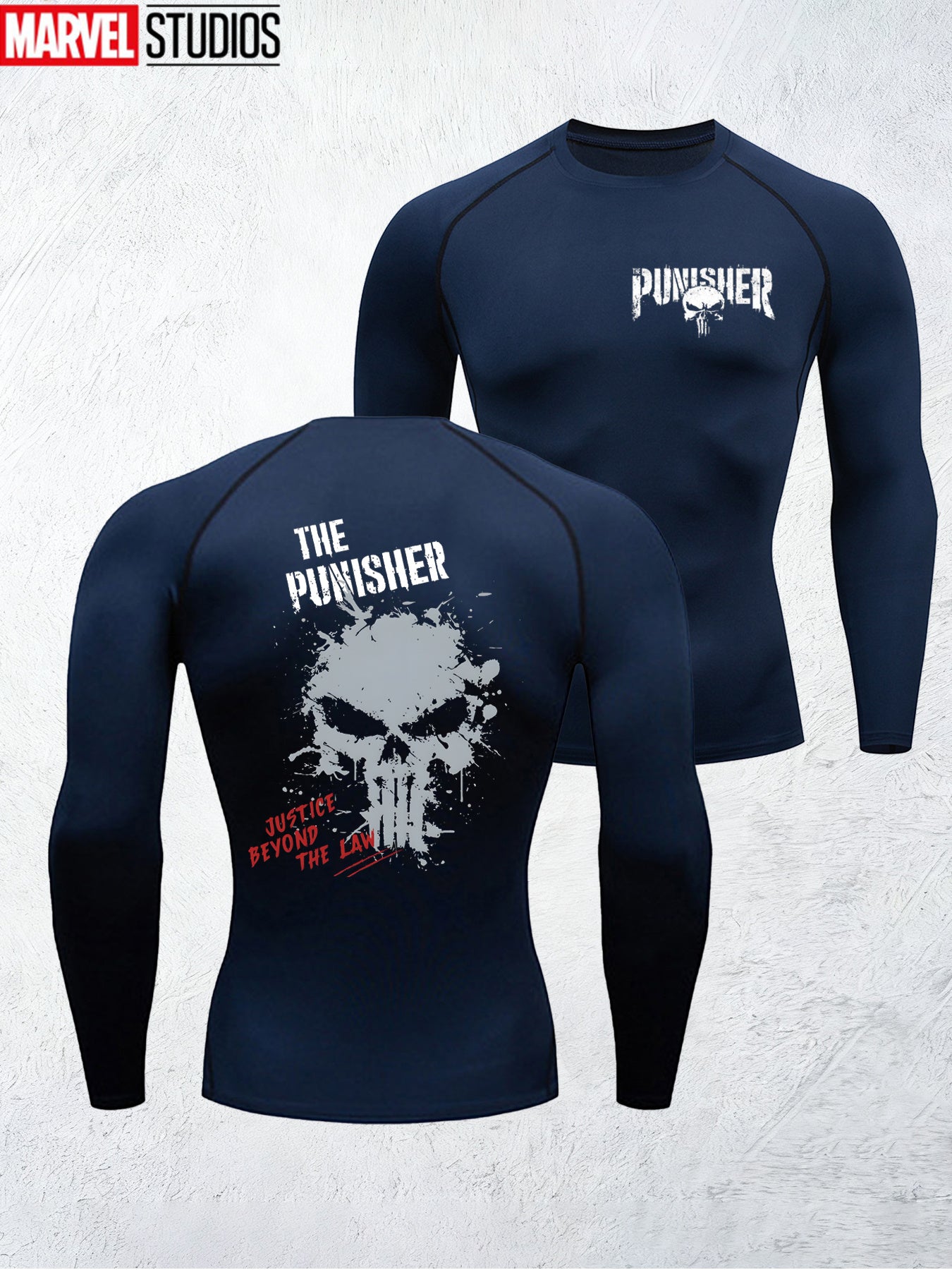 Men’s Double-Sided Compression Long Sleeve Shirt – Slim-Fit Breathable Performance Training Top