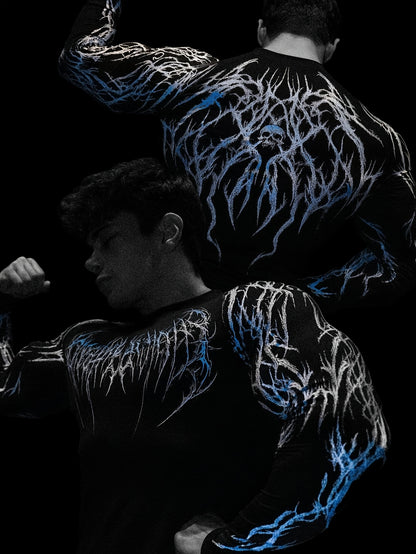 BreatheDivinity Compression Long Sleeve – Quick-Dry Muscle Fit (S–XXL)  If you want even shorter / more aggressive: