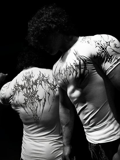 BreatheDivinity 2025 Compression T-Shirt XS-XXL – Muscle Fit, Quick-Dry, Unisex