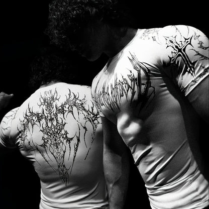 BreatheDivinity 2025 Compression T-Shirt XS-XXL – Muscle Fit, Quick-Dry, Unisex