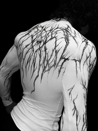 BreatheDivinity Compression Long Sleeve – Quick-Dry Muscle Fit (S–XXL)  If you want even shorter / more aggressive: