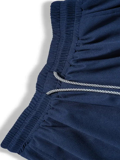 Men’s Anime-Inspired 2-in-1 Training Shorts – Versatile Double Layer Fitness Performance Shorts