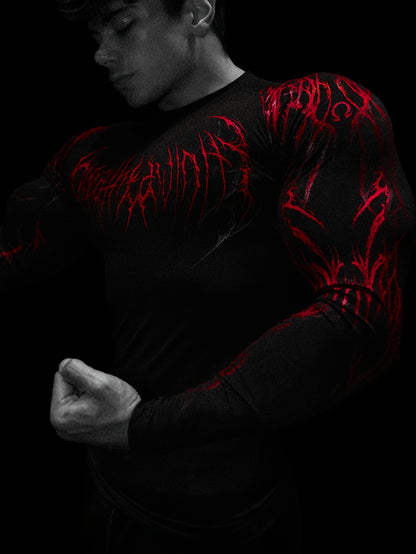 BreatheDivinity Compression Long Sleeve – Quick-Dry Muscle Fit (S–XXL)  If you want even shorter / more aggressive: