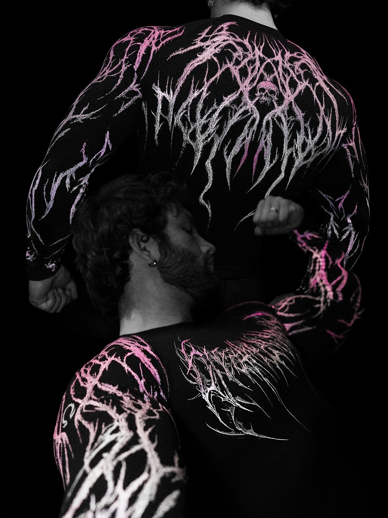 BreatheDivinity Compression Long Sleeve – Quick-Dry Muscle Fit (S–XXL)  If you want even shorter / more aggressive: