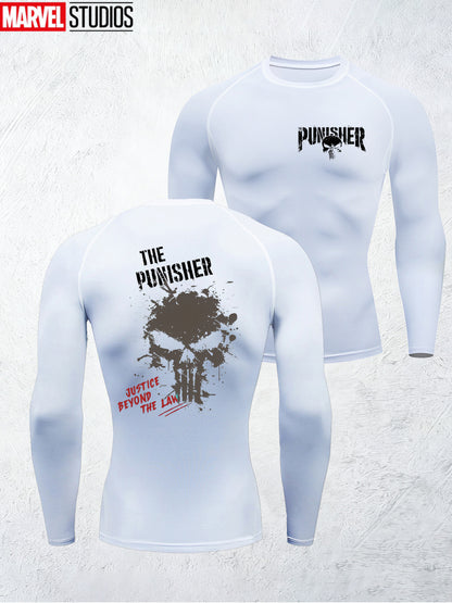 Men’s Double-Sided Compression Long Sleeve Shirt – Slim-Fit Breathable Performance Training Top