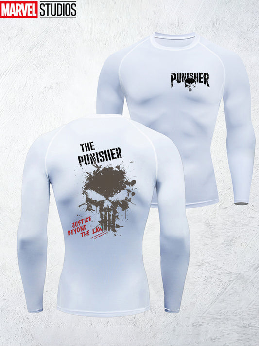 Men’s Double-Sided Compression Long Sleeve Shirt – Slim-Fit Breathable Performance Training Top