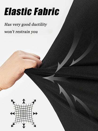 2-Pack Spider Compression Fitness Shirts – Quick-Dry Muscle Fit