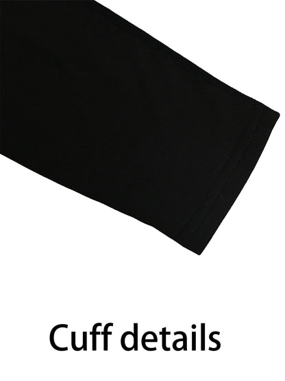 Marvel Punisher High-Neck Quick-Dry Long Sleeve Compression Shirt