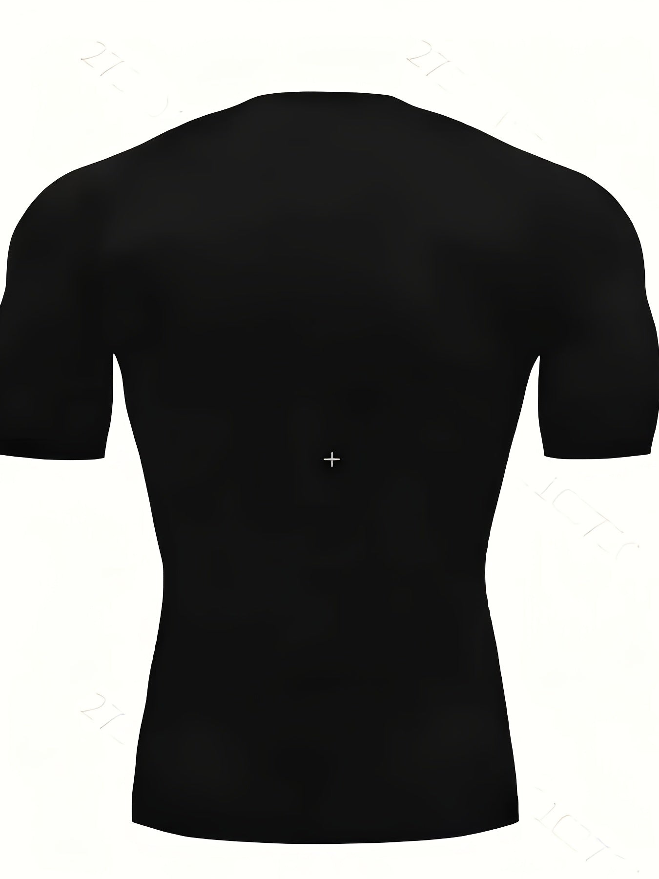 Men’s Anime Graphic Quick-Dry Compression Workout Shirt