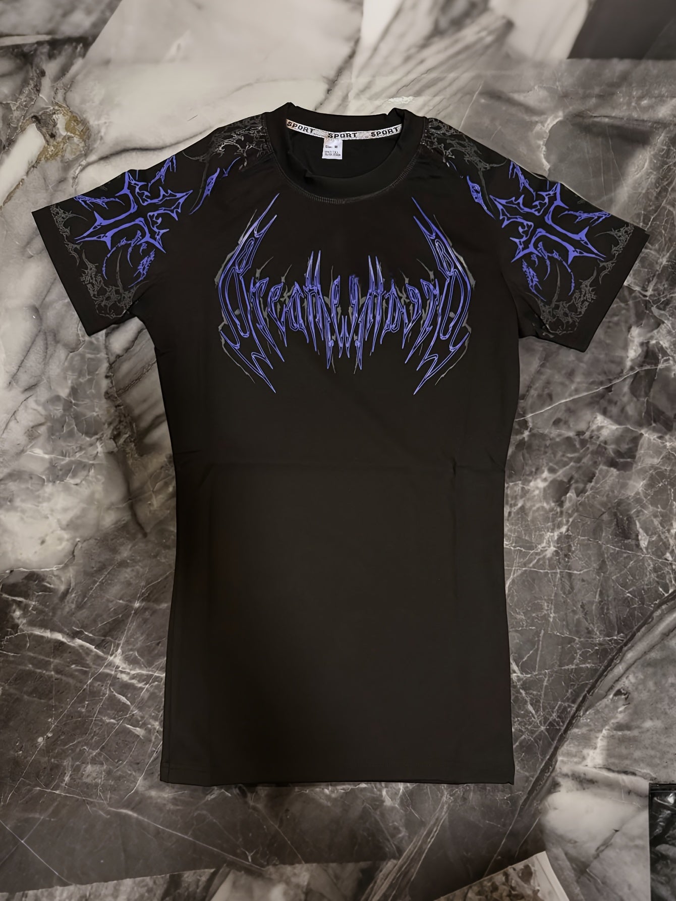 BreatheDivinity 2025 Compression T-Shirt XS-XXL – Muscle Fit, Quick-Dry, Unisex